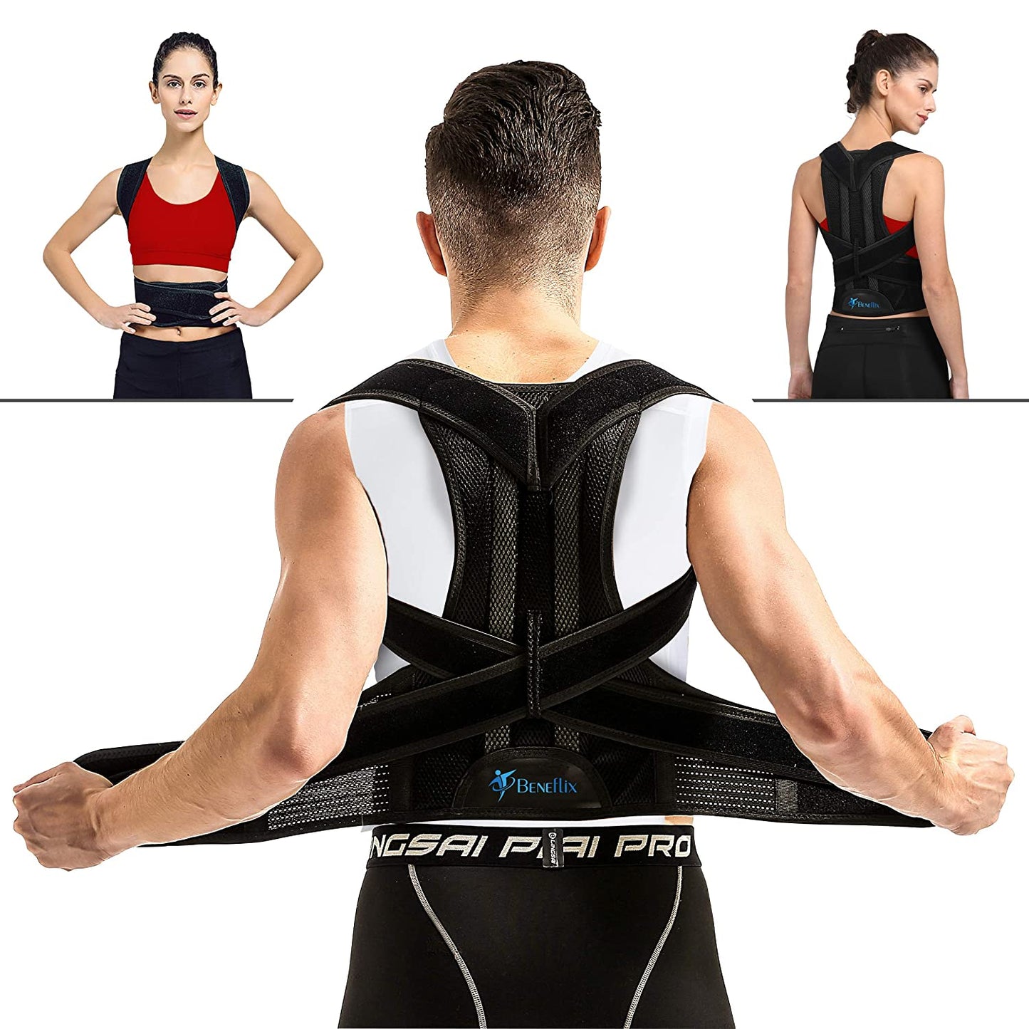 Fitness Corrector Back Brace For Women And Men Back Support Belt